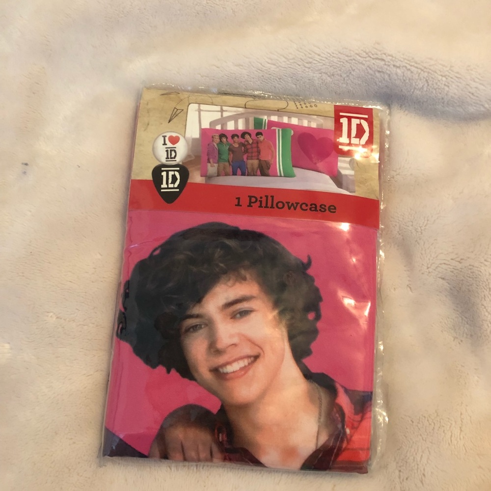 one direction pillowcase NWT